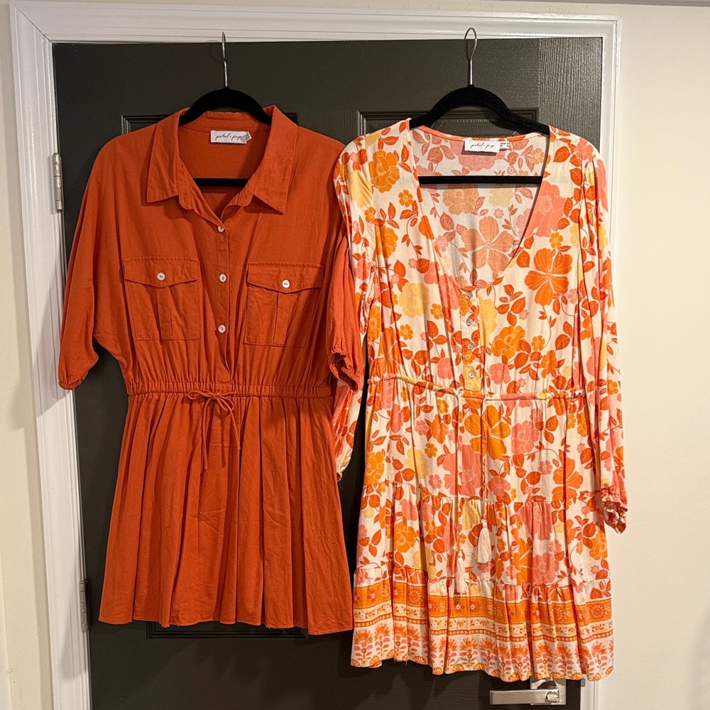 Petal & Pup Orange Dress Bundle - US 10